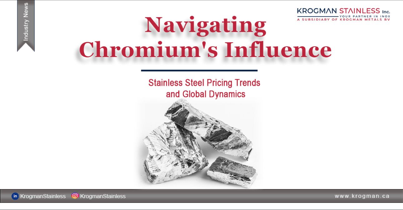 Navigating Chromium's Influence: Stainless Steel Pricing Trends and Global Dynamics