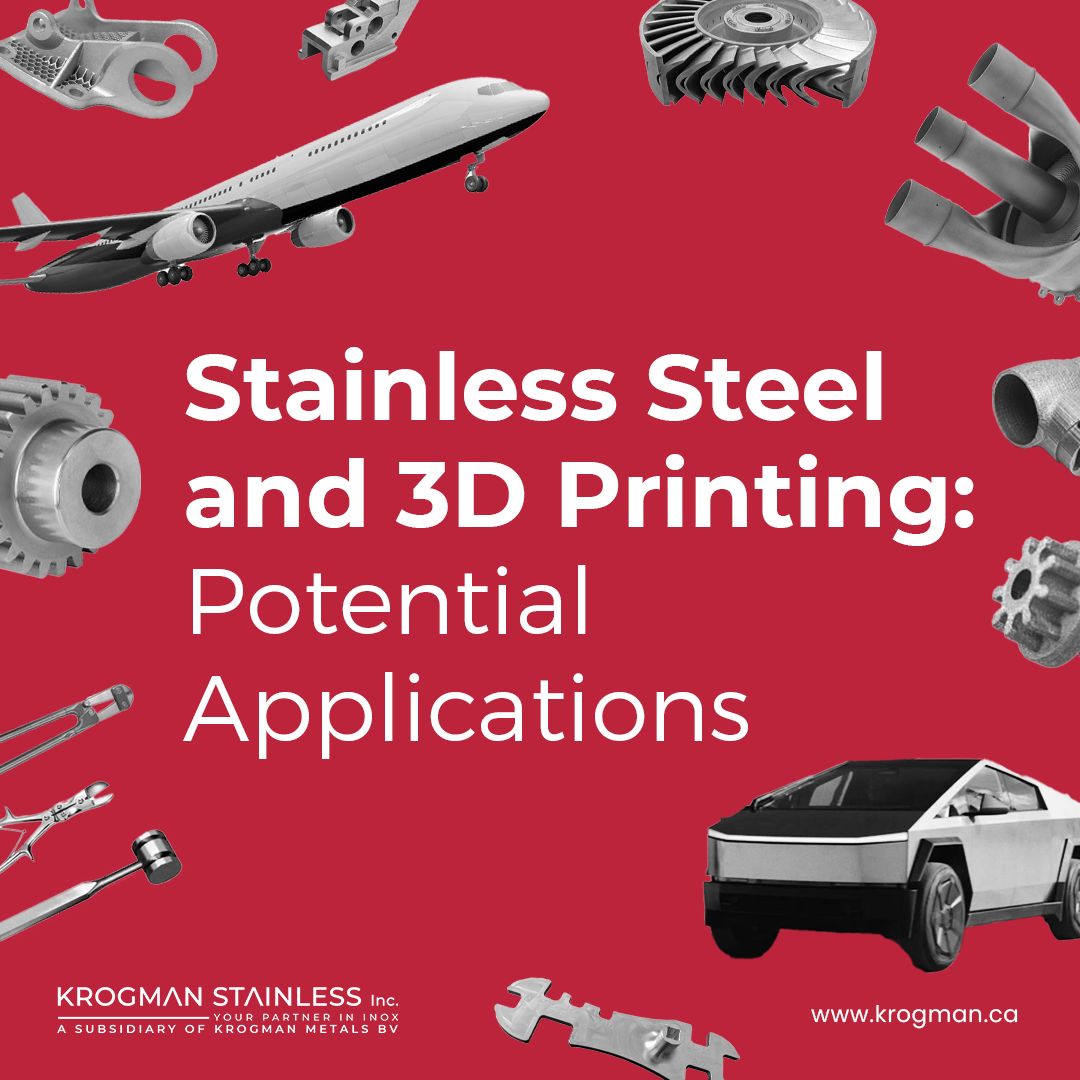 Stainless Steel and 3D Printing: Potential Applications